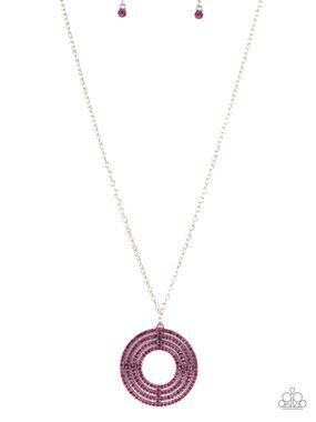 Paparazzi Necklace and Earrings Set (NL096)